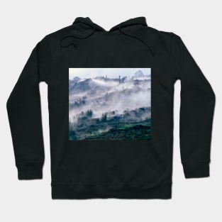 Foggy Mountain in Vietnam Hoodie